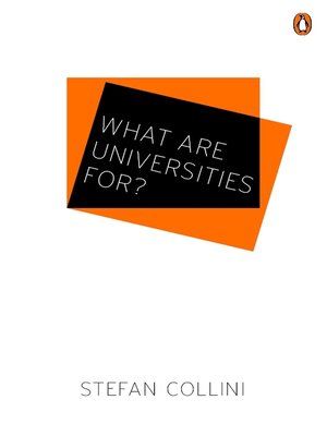 cover image of What are Universities For?
